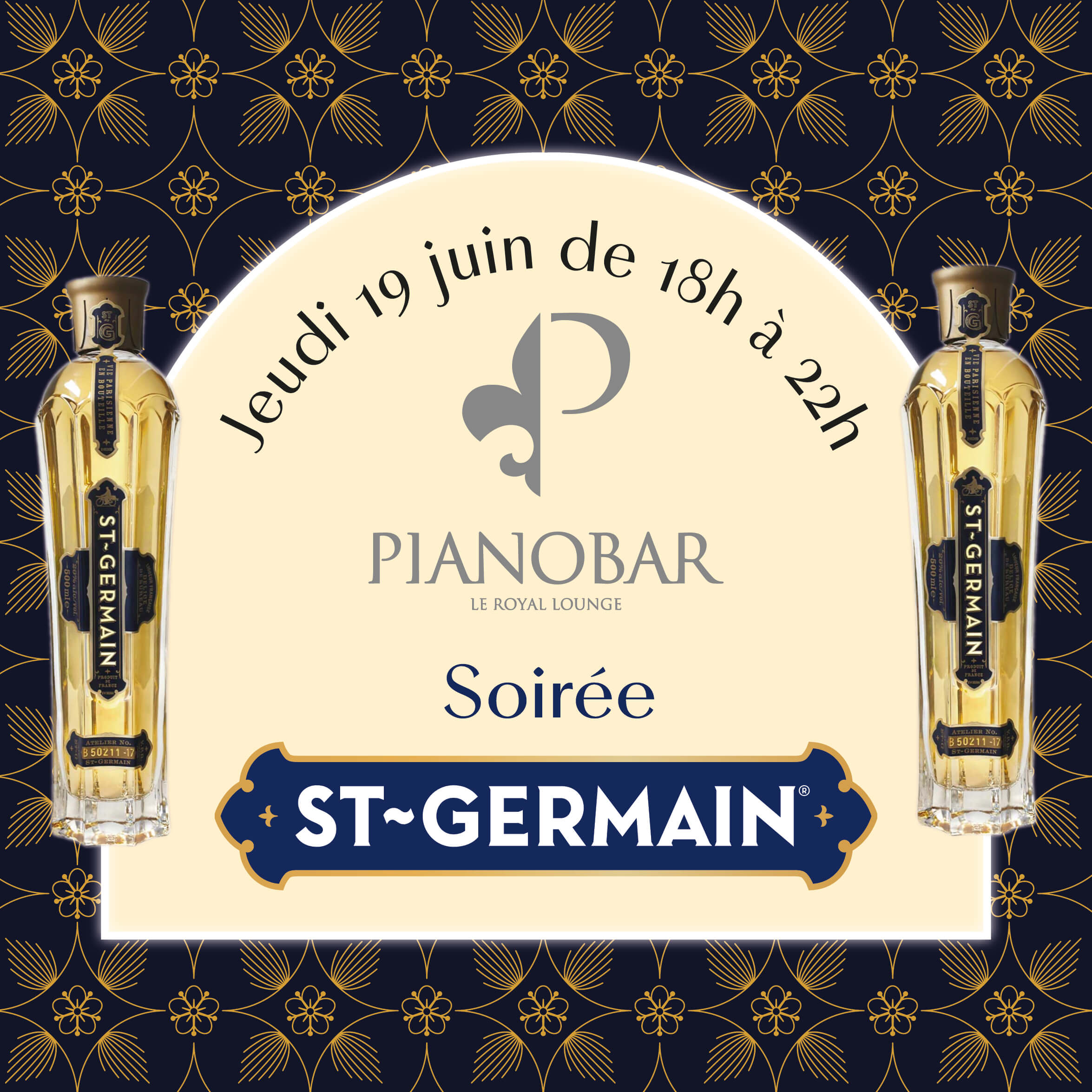 Soirée St Germain jeudi 19 juin